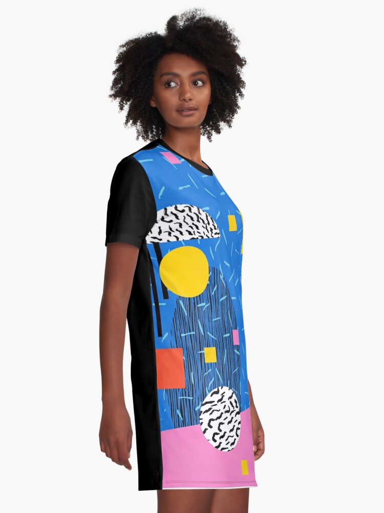 Omigod - 80s retro memphis skateboards pattern sports trendy