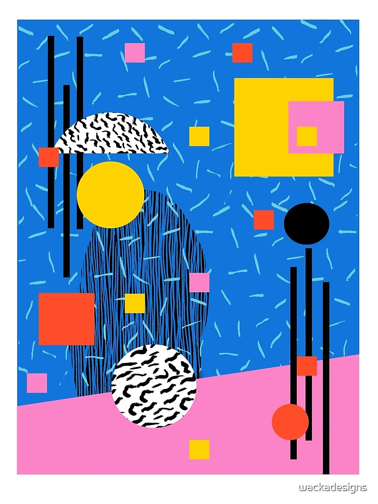 Sixties Style Mod Pop Art Psychedelic Stock Illustration