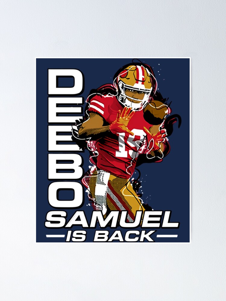 deebo samuel jersey  Poster for Sale by ArchieMills2