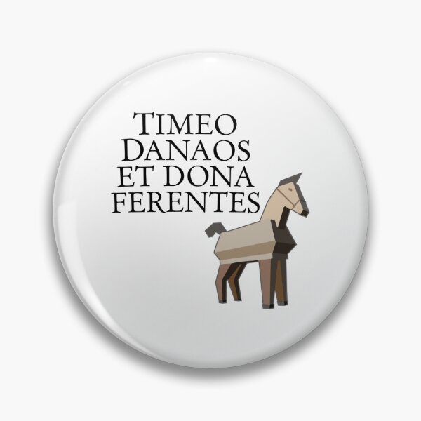 Item preview, Timeo Danaos et dona ferentes designed and sold by epistemomania.