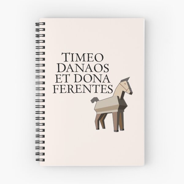 Item preview, Timeo Danaos et dona ferentes designed and sold by epistemomania.