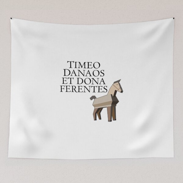 Item preview, Timeo Danaos et dona ferentes designed and sold by epistemomania.