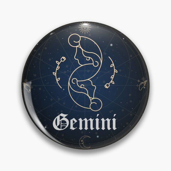 Item preview, Gemini zodiac sign designed and sold by dodographic.