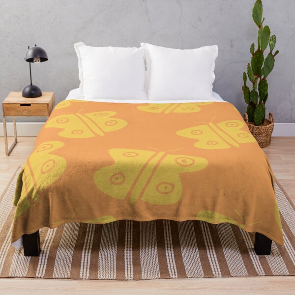 Item preview, yellow and orange butterflys designed and sold by CatsHappy.