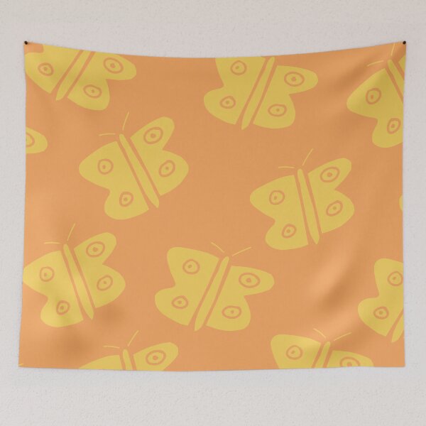 Item preview, yellow and orange butterflys designed and sold by CatsHappy.