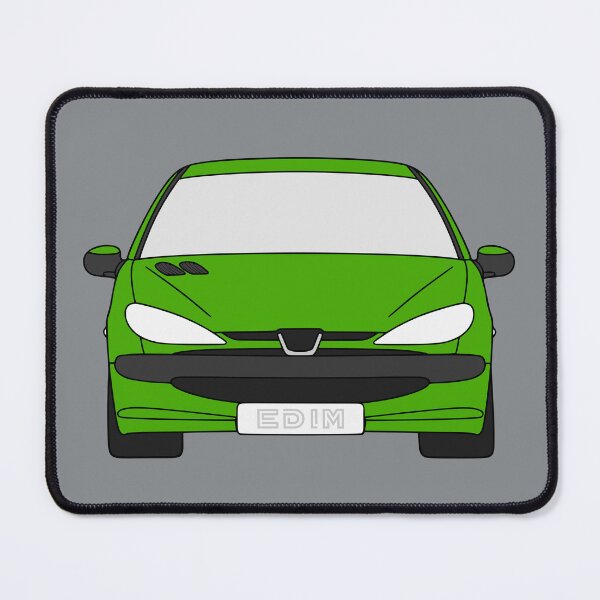 Item preview, Peugeot 206 apple green color designed and sold by EdimDesign.