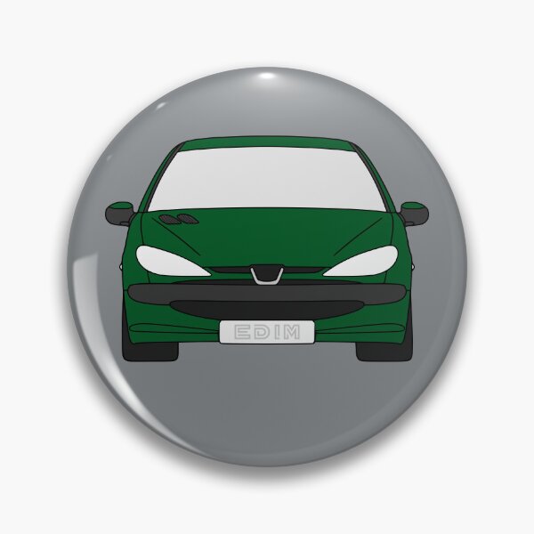 Item preview, Peugeot 206 forest green color designed and sold by EdimDesign.