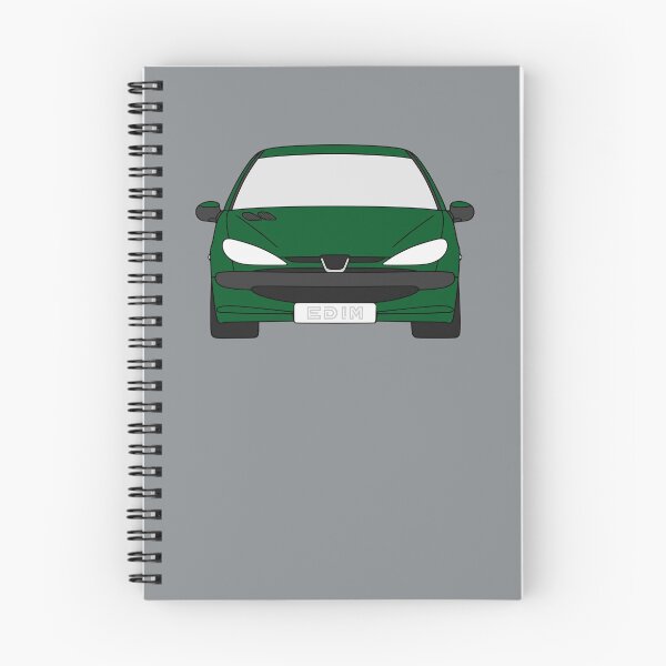 Item preview, Peugeot 206 forest green color designed and sold by EdimDesign.