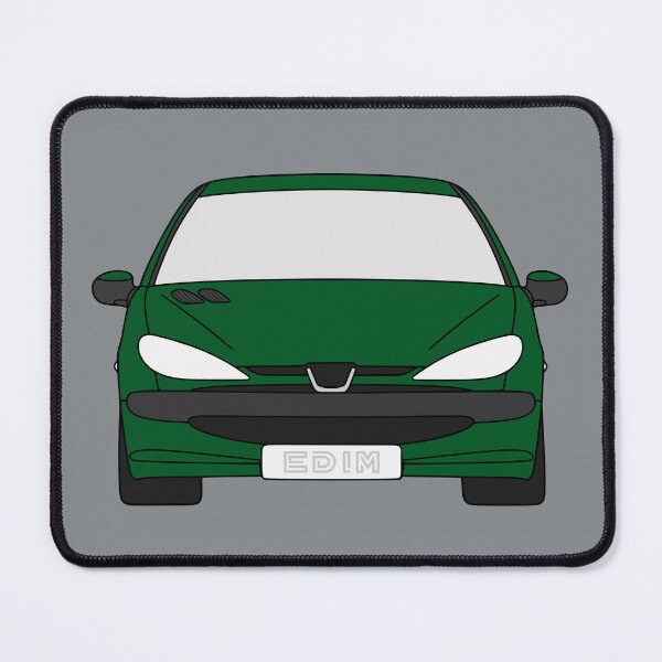Item preview, Peugeot 206 forest green color designed and sold by EdimDesign.