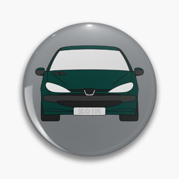Item preview, Peugeot 206 bottle green color designed and sold by EdimDesign.
