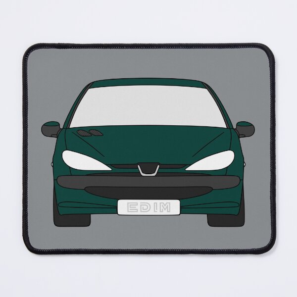 Item preview, Peugeot 206 bottle green color designed and sold by EdimDesign.