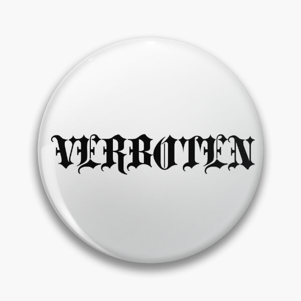 Item preview, Verboten - Forbidden - German Vocabulary designed and sold by JourneyCreative.