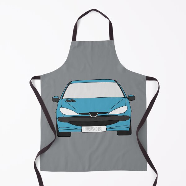 Item preview, Peugeot 206 baby blue color designed and sold by EdimDesign.