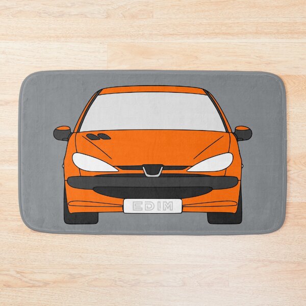 Item preview, Peugeot 206 orange color designed and sold by EdimDesign.