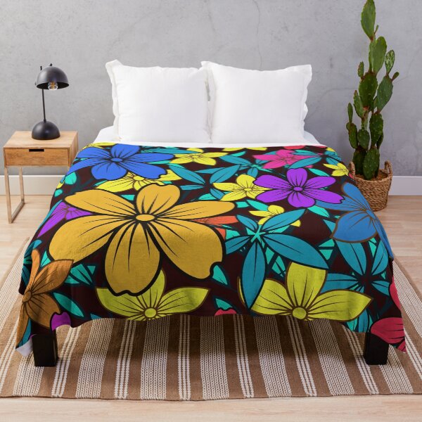 Item preview, vintage flower pattern designed and sold by pauloneill-art.