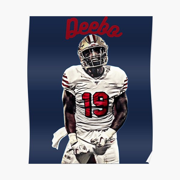 Deebo Samuel Poster Football Painting Hand Made Canvas 