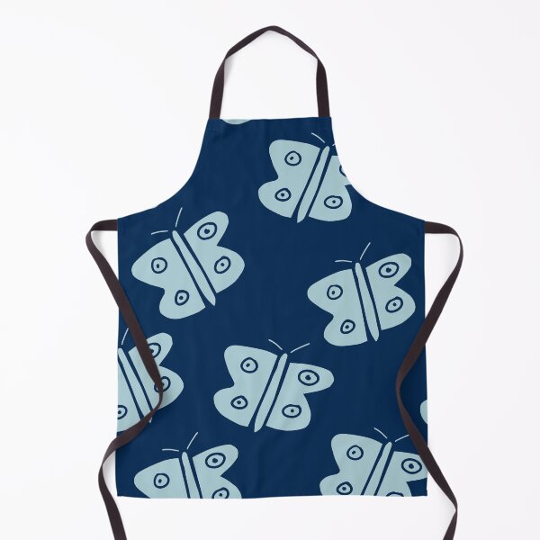 Item preview, Light blue and navy butterflys designed and sold by CatsHappy.