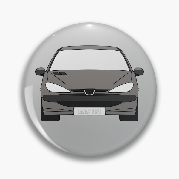 Item preview, Peugeot 206 gray color designed and sold by EdimDesign.