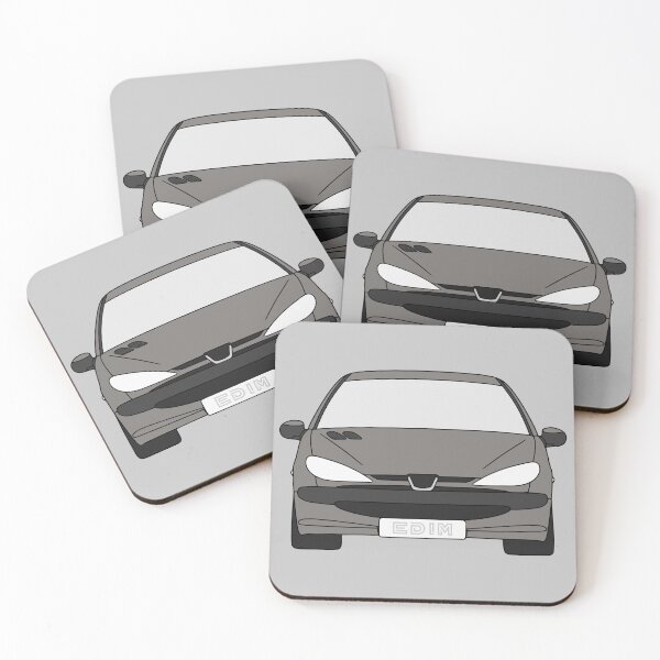 Item preview, Peugeot 206 gray color designed and sold by EdimDesign.