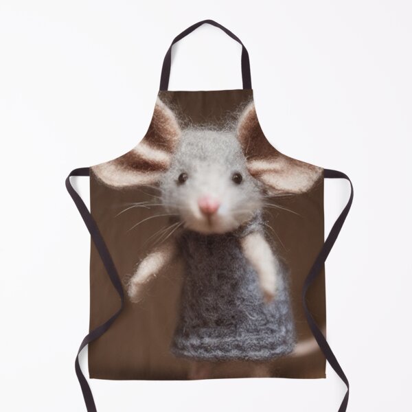 Item preview, Little cute fantasy mouse made of wool designed and sold by Diamant-Co.