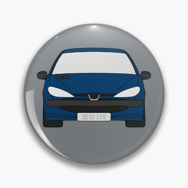 Item preview, Peugeot 206 blue color designed and sold by EdimDesign.