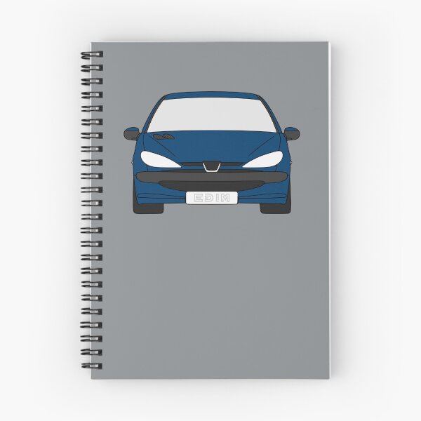Item preview, Peugeot 206 blue color designed and sold by EdimDesign.
