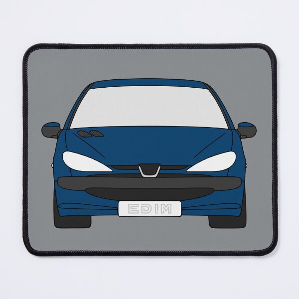 Item preview, Peugeot 206 blue color designed and sold by EdimDesign.