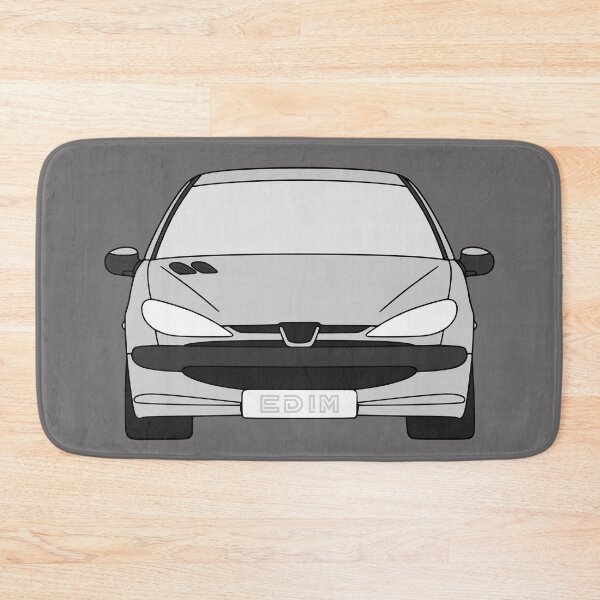 Item preview, Peugeot 206 silver color designed and sold by EdimDesign.
