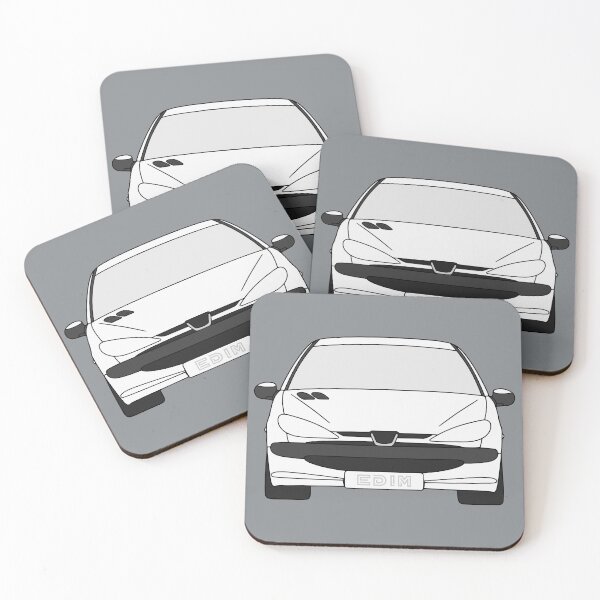 Item preview, Peugeot 206 white color designed and sold by EdimDesign.