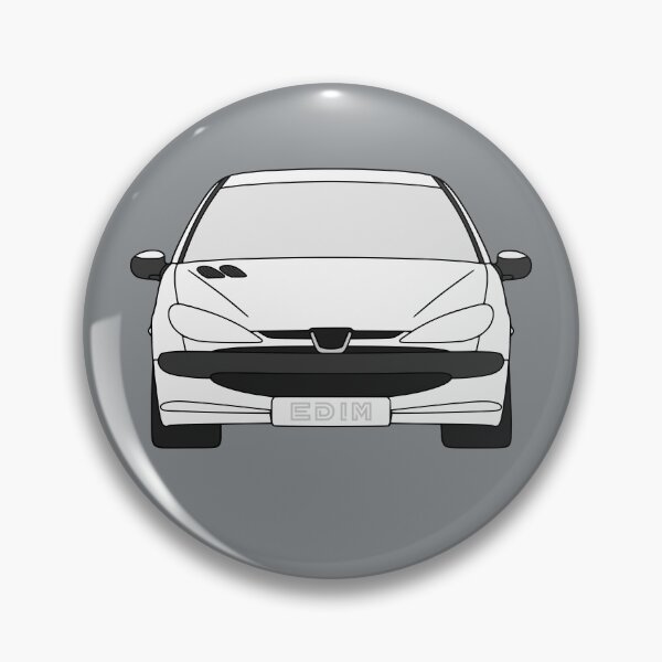 Item preview, Peugeot 206 white color designed and sold by EdimDesign.