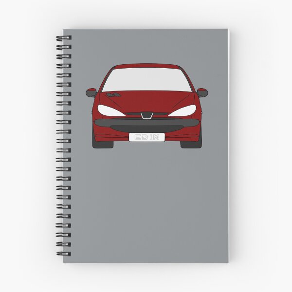 Item preview, Peugeot 206 burgundy color designed and sold by EdimDesign.