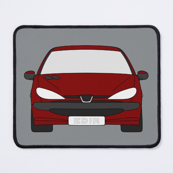 Item preview, Peugeot 206 burgundy color designed and sold by EdimDesign.
