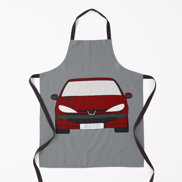 Item preview, Peugeot 206 burgundy color designed and sold by EdimDesign.