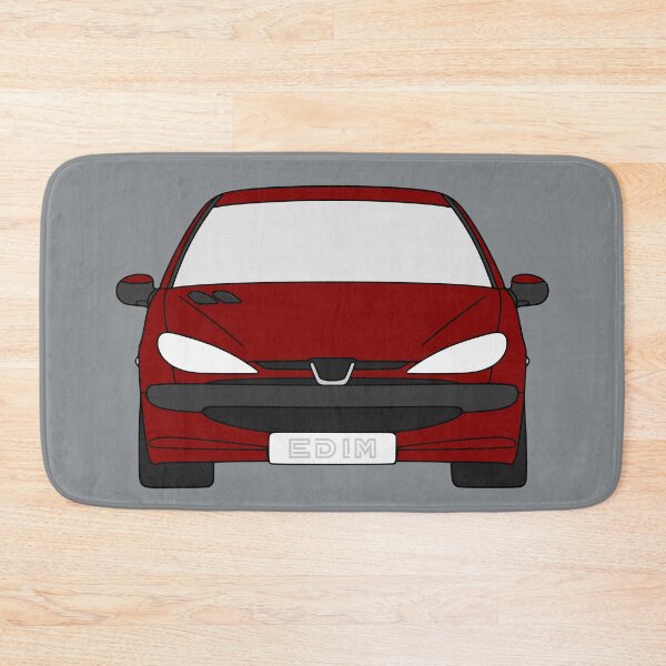 Item preview, Peugeot 206 burgundy color designed and sold by EdimDesign.