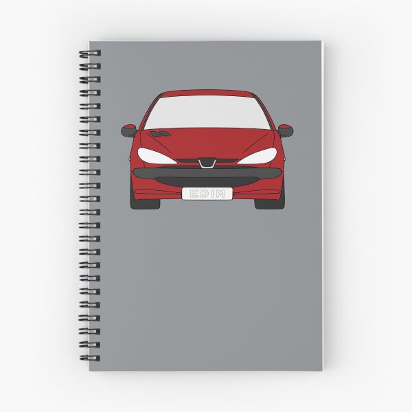 Item preview, Peugeot 206 garnet red color designed and sold by EdimDesign.