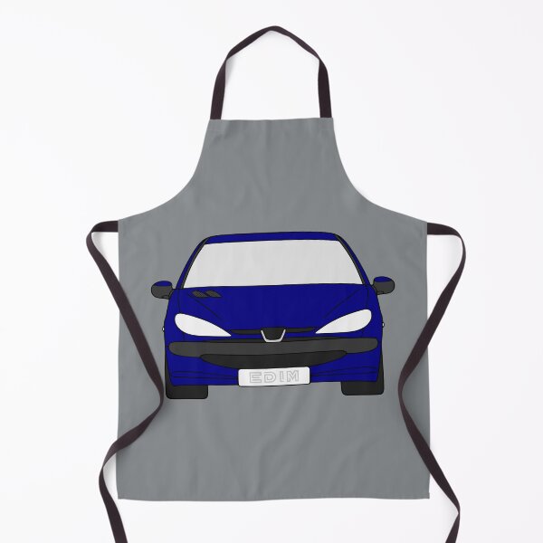 Item preview, Peugeot 206 blue color designed and sold by EdimDesign.