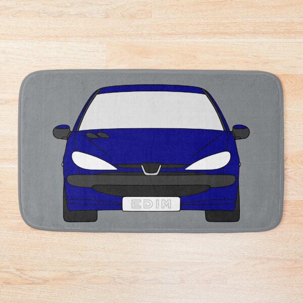 Item preview, Peugeot 206 blue color designed and sold by EdimDesign.