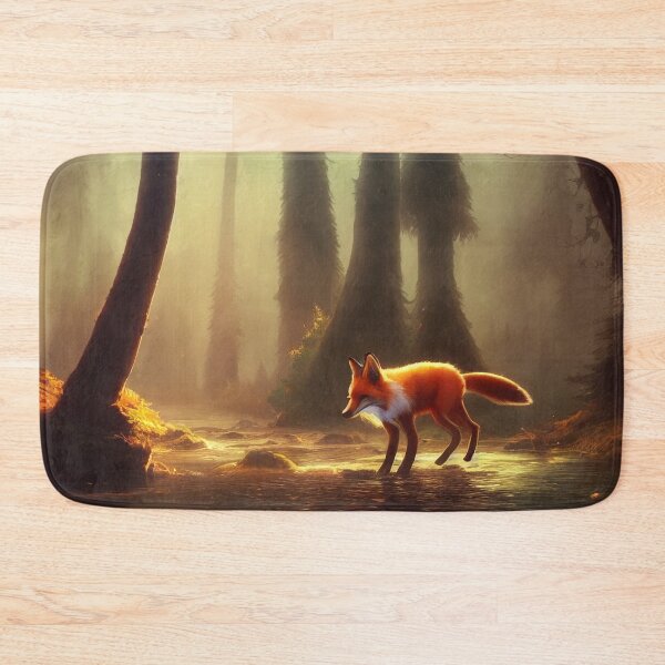 Item preview, Fox walking in the woods designed and sold by chatzous.