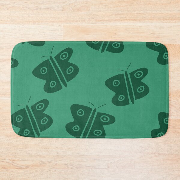 Item preview, Light and dark green butterflys designed and sold by CatsHappy.