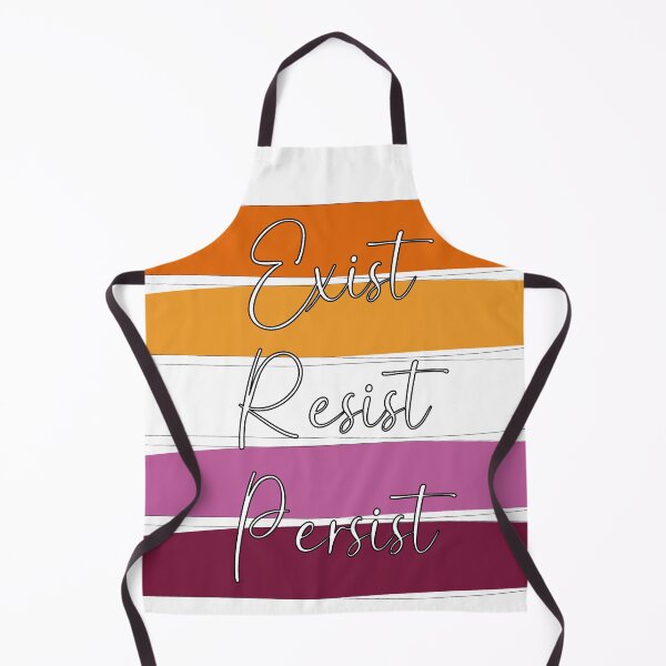 Item preview, Lesbian Pride Exist, Resist, Persist designed and sold by AmandaRoseArts.