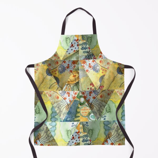 Item preview, Geometric Abstract Painting Design Repeat designed and sold by NancyMerkle.