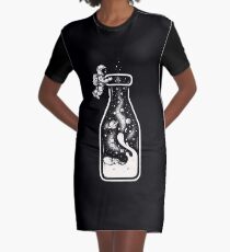 Milky Way Graphic T-Shirt Dress