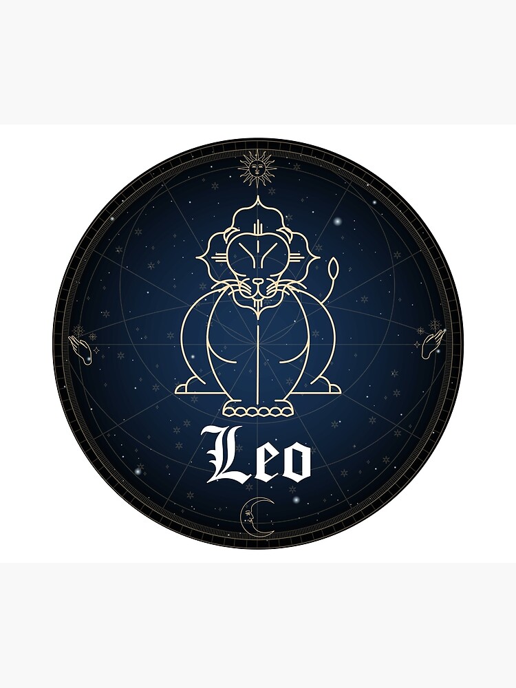 "Leo zodiac sign" Poster for Sale by dodographic Redbubble