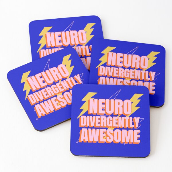 Item preview, Neurodivergently Awesome! designed and sold by Snazzberrys.