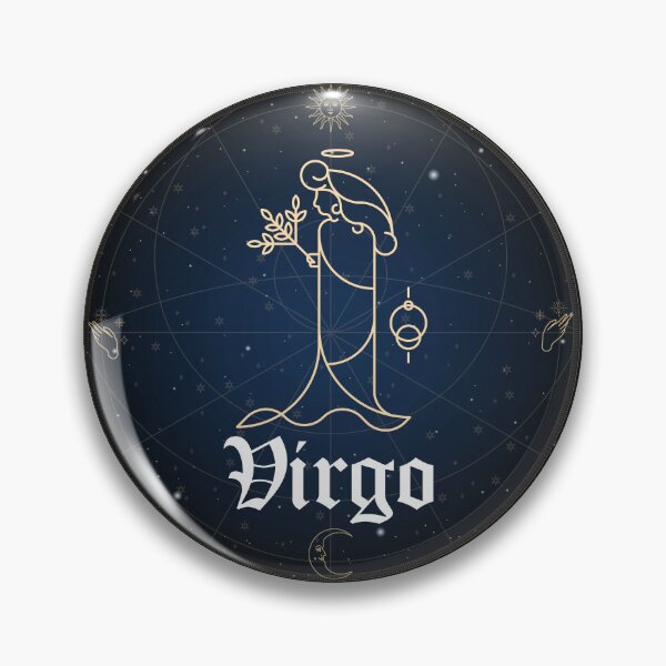 Item preview, Virgo zodiac sign designed and sold by dodographic.