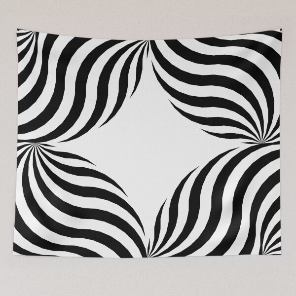 Item preview, Striped Curly Cross designed and sold by Girih.