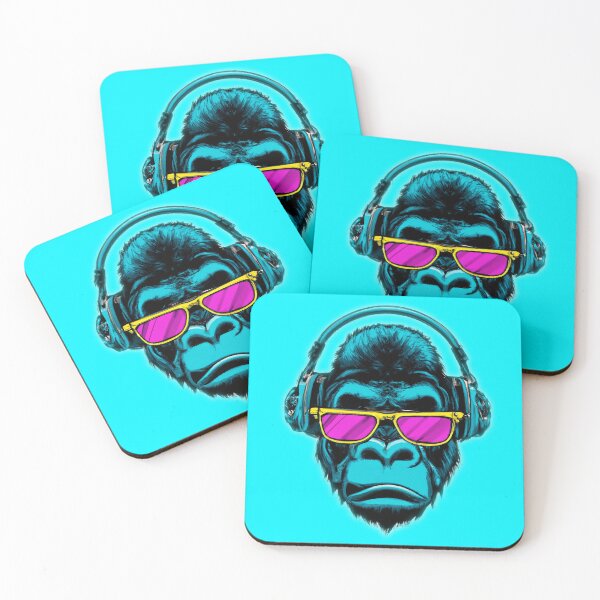 Item preview, Funny DJ Gorilla designed and sold by The-Element.