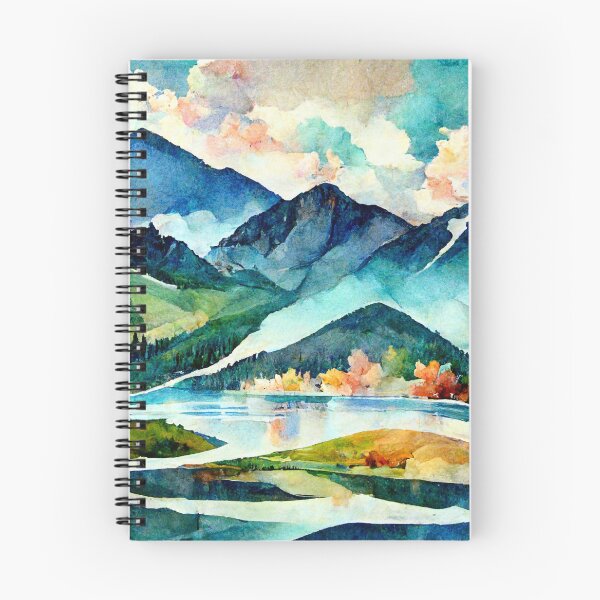 Item preview, Watercolor Study of Geological Striations in the Colorado National Parks designed and sold by Mika Hutton.