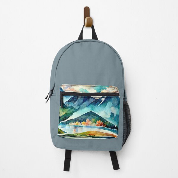 Item preview, Watercolor Study of Geological Striations in the Colorado National Parks designed and sold by Mika Hutton.
