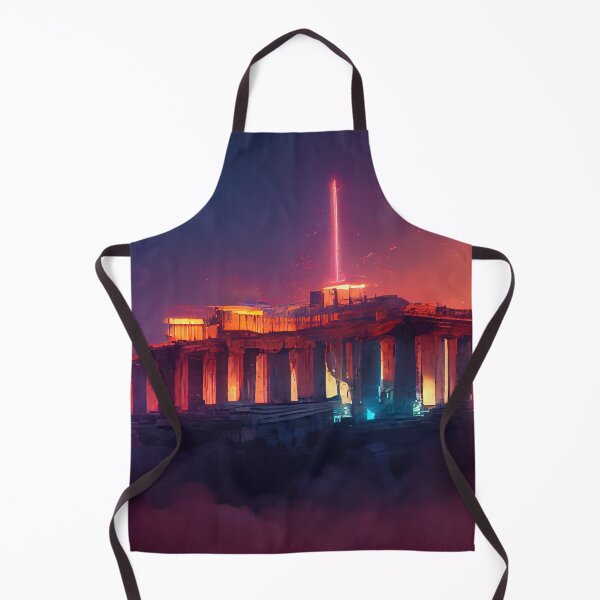 Item preview, Cyberpunk Acropolis of Athens, Ancient Greece designed and sold by ai-holics.